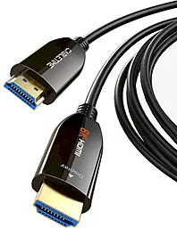 Видеокабель (AOC) HDMI v2.1 8k 60hz 20m black (CH13U) Cabletime - фото Видеокабель (AOC) HDMI v2.1 8k 60hz 20m black (CH13U) Cabletime