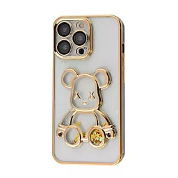 Чехол Shining Bear Case для Apple iPhone 13 Pro Gold