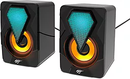 Колонки акустические Havit HV-SK210 Mini Black - фото Колонки акустические Havit HV-SK210 Mini Black