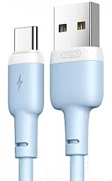Кабель XO B208 USB-A - Type-C 12w 2.4a 1м cable Blue