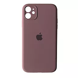 Чехол Silicone Case Full Camera Square для Apple IPhone 11 Pro Plum