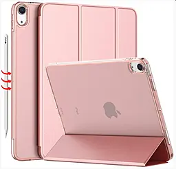 Чехол для планшета BeCover Tri Fold Hard для Apple iPad Air 11" M4 2026 Pink (715246) - фото Чехол для планшета BeCover Tri Fold Hard для Apple iPad Air 11" M4 2026 Pink (715246)