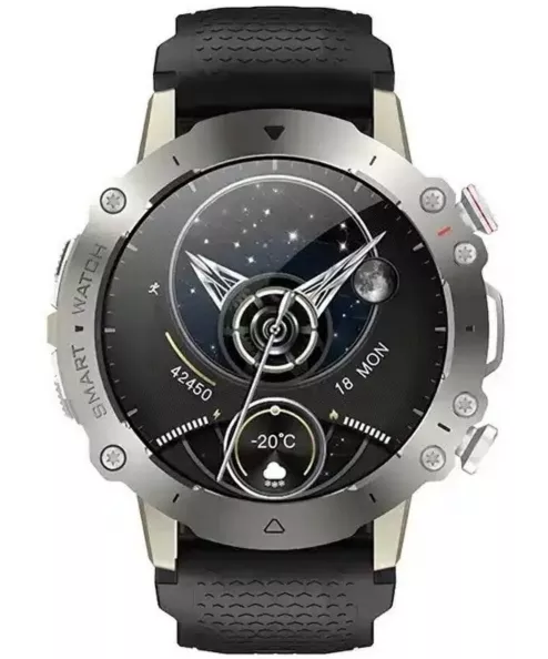 Смарт-часы HW 6 Sport Silver - фото 2