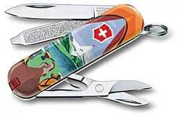 Мультитул Victorinox Classic LE Call of Nature (0.6223.L1802) - фото Мультитул Victorinox Classic LE Call of Nature (0.6223.L1802)