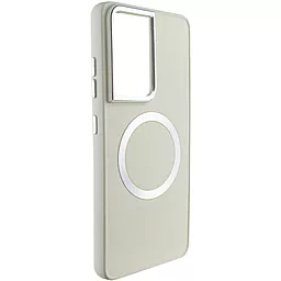Чохол Epik Bonbon Metal Style with MagSafe для Samsung Galaxy S24 Ultra White