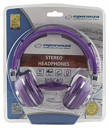 Навушники Esperanza EH149V Purple - мініатюра 2