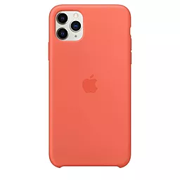 Чехол Silicone Case для Apple iPhone 11 Pro Max Clementine