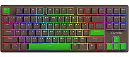 Клавиатура HATOR Rockfall 2 Mecha TKL Autograph Edition Choco (HTK-527)