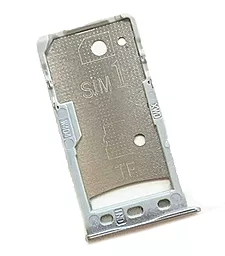Держатель (лоток) Сим карты Xiaomi Redmi 5A и карты памяти Dual SIM Grey