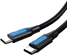 Кабель USB PD Vention 60W 3A USB Type-C - Type-C Cable Black (COSBF) - миниатюра 4