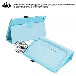 Чехол для планшета BeCover Slimbook case Asus Z380 ZenPad 8 Blue (700586) - миниатюра 2