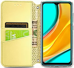 Чехол GETMAN Mandala Samsung A725 Galaxy A72, A726 Galaxy A72 5G Yellow - миниатюра 4