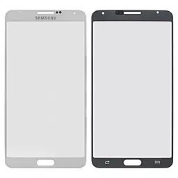 Корпусное стекло дисплея Samsung Galaxy Note 3 N900, N9000, N9005, N9006 White - фото Корпусное стекло дисплея Samsung Galaxy Note 3 N900, N9000, N9005, N9006 White