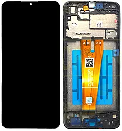 Дисплей Samsung Galaxy A04 A045 з тачскріном і рамкою, оригінал, Black