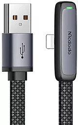 Кабель McDodo Zebra Series USB-A - Lightning 12w 3a 1м cable Black (CA-2790) - фото Кабель McDodo Zebra Series USB-A - Lightning 12w 3a 1м cable Black (CA-2790)
