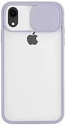 Чехол Epik Camshield Apple iPhone XR Lilac