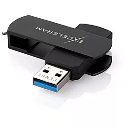 Флешка Exceleram 128GB P2 Series USB 3.1 Gen 1 (EXP2U3BB128) Black
