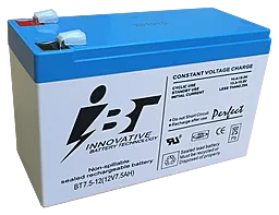 Аккумуляторная батарея IBT 12V 7.5Ah (BT 7.5-12)