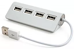 USB хаб Vinga USB 2.0 to 4*USB2.0 White (VCPH2USB4) - миниатюра 2