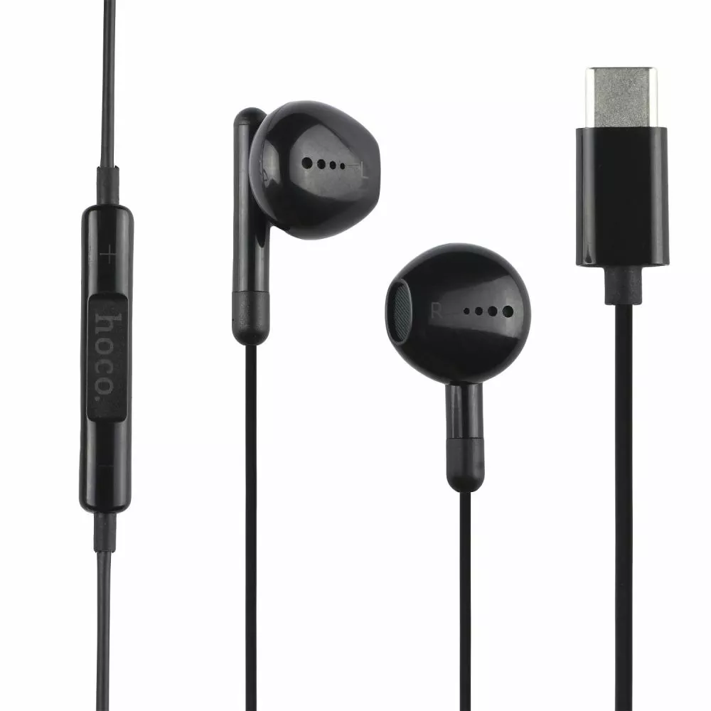 Навушники Hoco M93 Type-C Black - фото 1