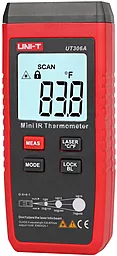 Пирометр (инфракрасный термометр) UNI-T UT306A от -35 °C, до 300 °C - фото Пирометр (инфракрасный термометр) UNI-T UT306A от -35 °C, до 300 °C