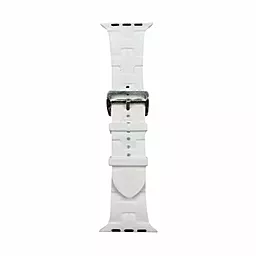 Сменный ремешок для умных часов Apple Watch Hermes 38/40/41mm White