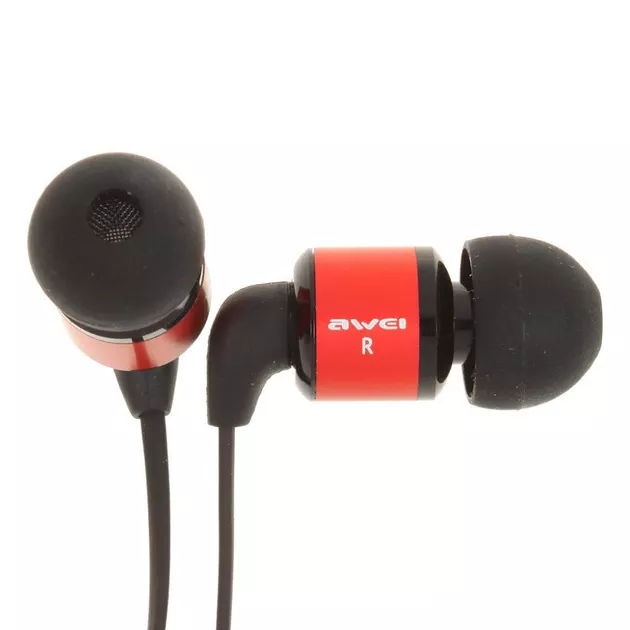Наушники Awei ES-600M Red - фото 1