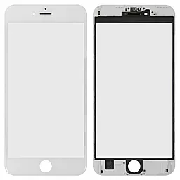 Корпусное стекло дисплея Apple iPhone 6S Plus (с OCA пленкой) with frame (original) White - фото Корпусное стекло дисплея Apple iPhone 6S Plus (с OCA пленкой) with frame (original) White