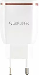 Сетевое зарядное устройство Gelius GP-HC02 Pro Exelon 2.1a QC2.0 charger white