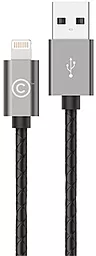 USB Кабель Lab.C Lightning Leather A.L 1.8m Space Grey (LABC-511-GR)