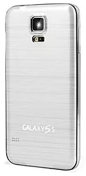 Задняя крышка корпуса Samsung Galaxy S5 G900F / G900H Aluminum Replacement Exclusive Shimmery White