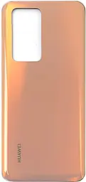 Задняя крышка корпуса Huawei P40 Pro (ELS-NX9 / ELS-N04) Original Gold - фото Задняя крышка корпуса Huawei P40 Pro (ELS-NX9 / ELS-N04) Original Gold