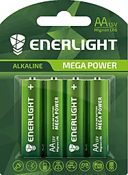 Батарейки Enerlight Mega Power AA / LR6 4шт 1.5 V