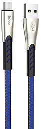 USB Кабель Hoco U48 Superior Speed micro USB Cable Blue