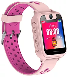 Смарт-часы Smart Baby MT-02 GPS-Tracking Pink - миниатюра 2 Смарт-часы Smart Baby MT-02 GPS-Tracking Pink - миниатюра 2