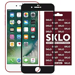 Защитное стекло SKLO 3D Full Glue Apple iPhone 7, iPhone 8, iPhone SE 2020 Black