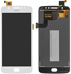 Дисплей Motorola Moto E4 (XT1762, XT1763, XT1766) с тачскрином, White - фото Дисплей Motorola Moto E4 (XT1762, XT1763, XT1766) с тачскрином, White