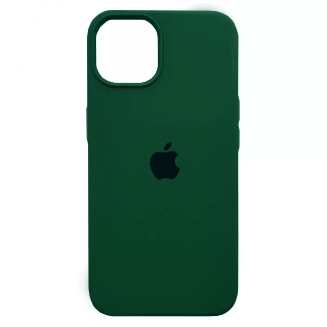 Чехол Silicone Case Full для Apple iPhone 11 Atrovirens - фото 1