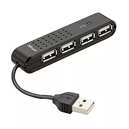 USB хаб (концентратор) Trust Vecco 4 Port USB 2.0 Mini Hub (14591)