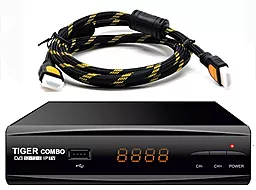 Комплект цифрового ТВ Tiger Combo + Кабель HDMI