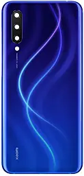 Задняя крышка корпуса Xiaomi Mi 9 Lite со стеклом камеры Aurora Blue