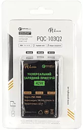 Сетевое зарядное устройство с быстрой зарядкой PrologiX PQC-103Q2 Black - миниатюра 3