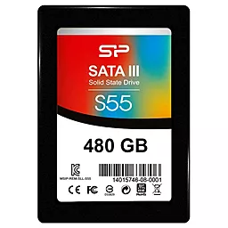 SSD Накопитель Silicon Power Slim S55 480 GB (SP480GBSS3S55S25) - фото SSD Накопитель Silicon Power Slim S55 480 GB (SP480GBSS3S55S25)