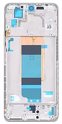 Рамка дисплея Xiaomi Poco F4 / Redmi K40S Moonlight Silver