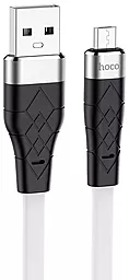 Кабель Hoco X53 Angel USB-A - micro USB 12w 2.4a 1м cable White - фото Кабель Hoco X53 Angel USB-A - micro USB 12w 2.4a 1м cable White