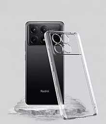 Чехол BeCover для Xiaomi Poco X6 Pro Transparancy (710895) - миниатюра 4 Чехол BeCover для Xiaomi Poco X6 Pro Transparancy (710895) - миниатюра 4