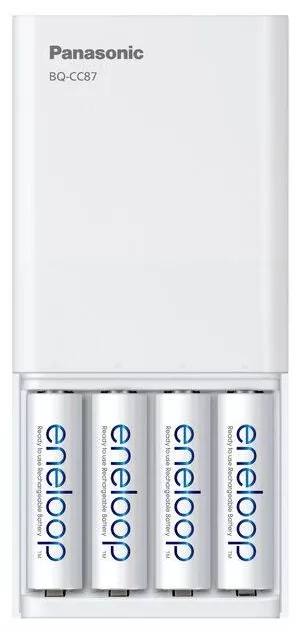 Зарядний пристрій Panasonic BQ-CC87USB +4AA 2000 mAh - фото 2