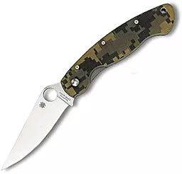 Ніж Spyderco Military (C36GPCMO) Камуфляж - фото Ніж Spyderco Military (C36GPCMO) Камуфляж