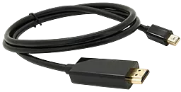 Видеокабель Mini Display Port - HDMI 1080p 60hz 1.8m black (YT-mnDP(M) / HDMI(M)-1,8m) EasyLife