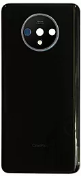 Задняя крышка корпуса OnePlus 7T со стеклом камеры Black